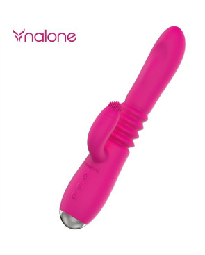 NALONE - VIBRATORE UPDOWN E RABBIT CON ROTAZIONE