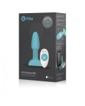 B-VIBE - RIMMING TELECOMANDO PLUG ANALE PETITE TEAL