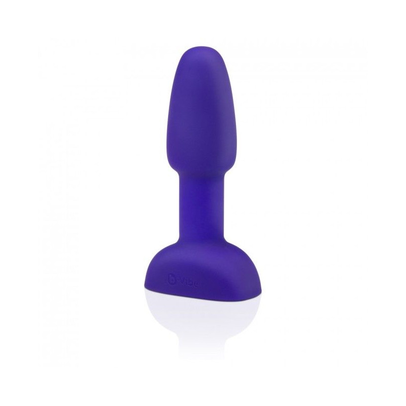 B-VIBE - RIMMING TELECOMANDO PLUG ANALE PETITE LILAC