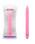 GLOSSY - VIBRATORE SLIM DEEP ROSE