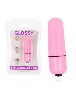 GLOSSY - SMALL BULLET VIBE DEEP ROSE