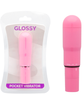 GLOSSY - VIBRATORE TASCABILE DEEP ROSE