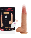 CYBER SILICOCK - TELECOMANDO REALISTICO MASTER HUCK 20.9 CM -O- 4 CM