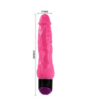 BAILE - VIBRATORE SESSO REALISTICO COLORATO ROSA 24 CM