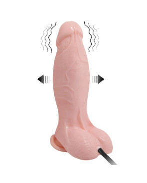 BAILE - DILDO VIBRANTE E GONFIABILE REALISTICO 18.8 CM