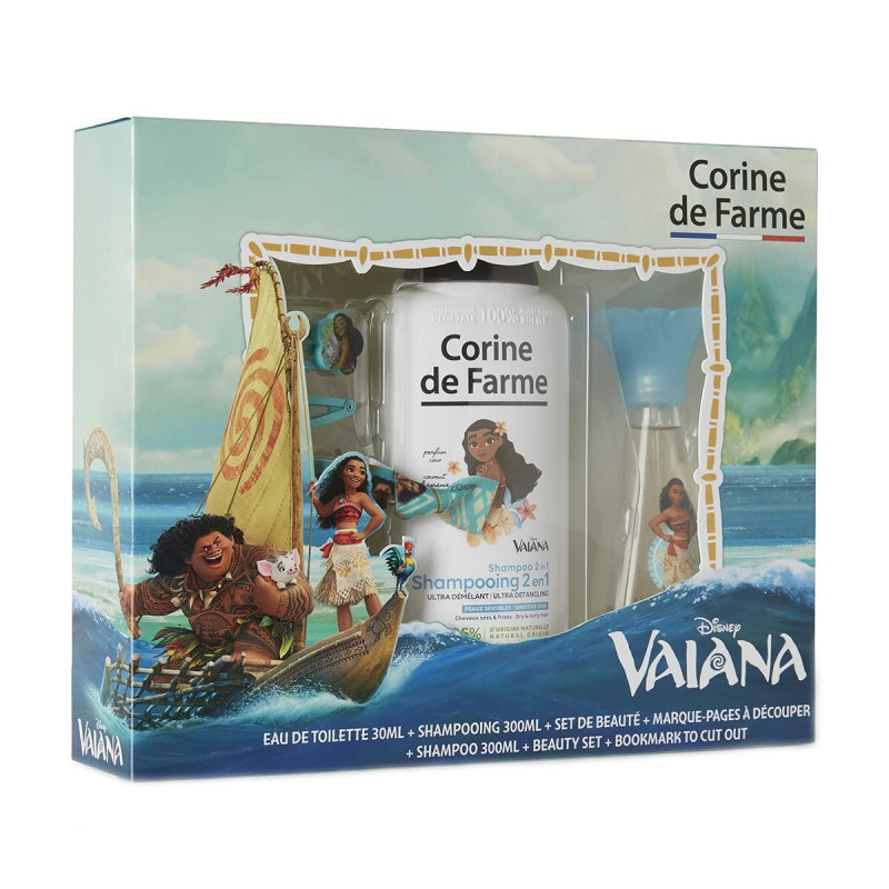 Profumo per Bambini Corine de Farme Vaiana EDT 30 ml 3 Pezzi