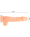 BAILE - DILDO DI CAZZO REALISTICO CON VIBRAZIONE