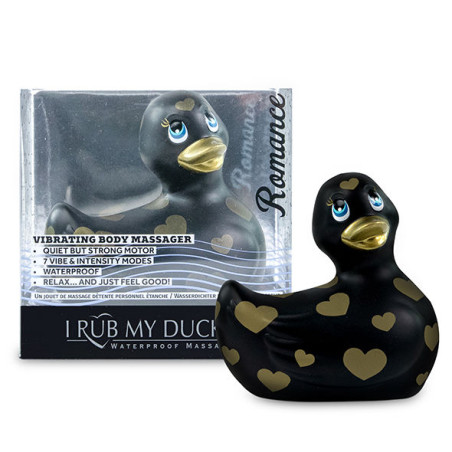 BIG TEASE TOYS - SFORGO LA MIA DUCKIE 2.0  ROMANCE (NERO E ORO)