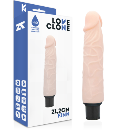 LOVECLONE - VIBRATORE AUTOLUBRIFICANTE FINN 21.2 CM -O- 3.8 CM