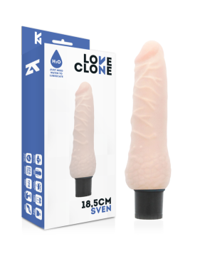 LOVECLONE - VIBRATORE AUTOLUBRIFICANTE SVEN 18.5 CM -O- 3.3 CM