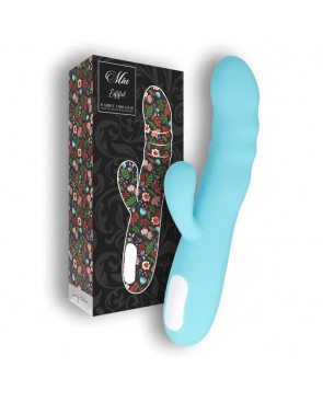 MIA - VIBRATORE ROTANTE EIFFEL BLU TURCHESE