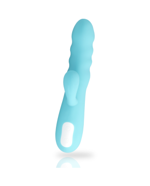 MIA - VIBRATORE ROTANTE EIFFEL BLU TURCHESE