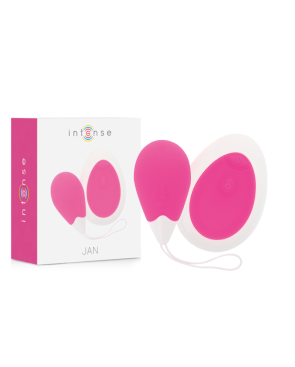 INTENSE - TELECOMANDO VIBRATORE JAN EGG ROSA