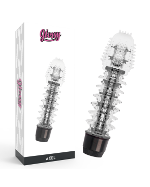 GLOSSY - VIBRATORE AXEL NERO