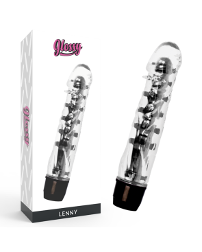 GLOSSY - LENNY VIBRATORE NERO