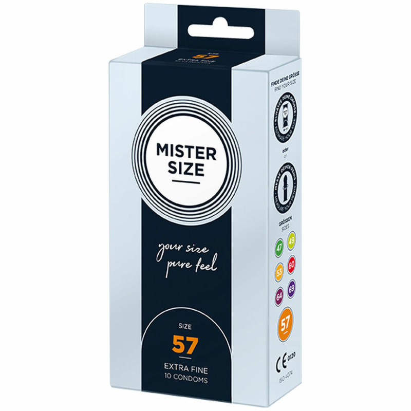 Preservativi Mister Size 04137390000 Extra sottili (57 mm)