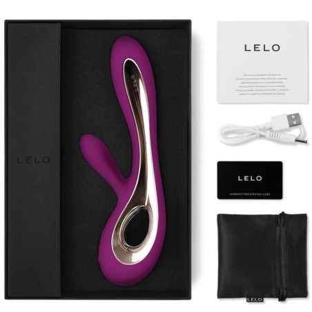 LELO - VIBRATORE SORAYA 2 RABBIT DEEP ROSE