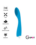 G-SPOT - VIBRATORE  GYLBERT BLU TURCHESE