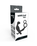 ADDICTED TOYS - PLUG ANALE CON DOPPIO ANELLO PER PENE E TESTICOLI NERI