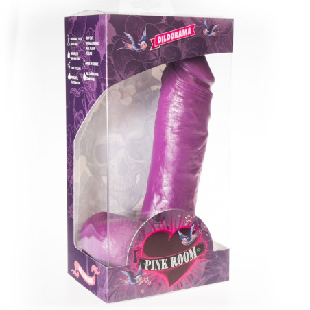 PINK ROOM - ANTON DILDO REALISTICO VIOLA 21,5 CM