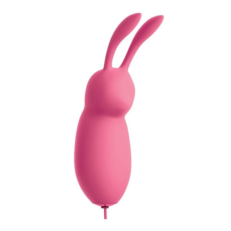 OMG - CUTE RABBIT POTENTE VIBRATORE ROSA USB