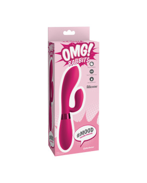 OMG - MOOD VIBRATORE IN SILICONE ROSA