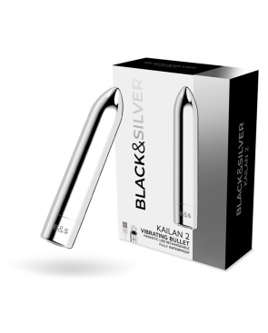 BLACKSILVER - KAILAN 2 PROIETTILE MAGNETICO VIBRANTE ARGENTO