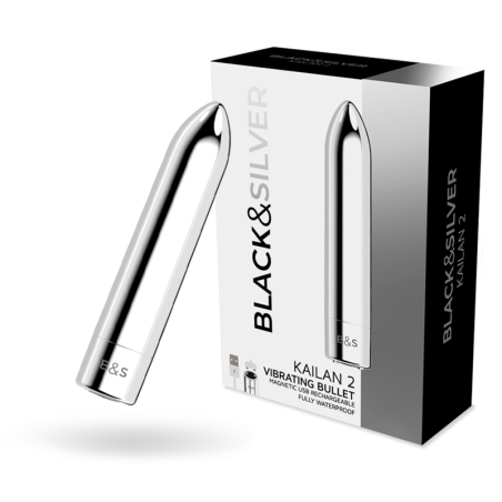 BLACKSILVER - KAILAN 2 PROIETTILE MAGNETICO VIBRANTE ARGENTO