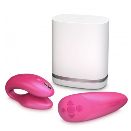 WE-VIBE - VIBRATORE CHORUS PER COPPIA CON SQUEEZE CONTROL ROSA