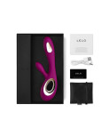 LELO - SORAYA VIBRATORE WAVE RABBIT DEEP ROSE