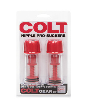 CALIFORNIA EXOTICS - COLT NIPPLE PROSUCKERS ROSSO