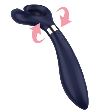 SATISFYER - DIVERTIMENTO INFINITO MULTI VIBRATOR 3 NERO