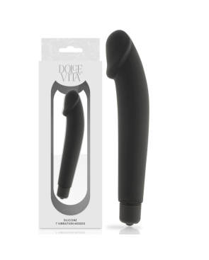 DOLCE VITA - REALISTIC BLACK SILICONE