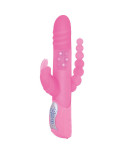 SEVEN CREATIONS - E RABBIT TRIPLE PLAY VIBRATORE TRIPLA STIMOLAZIONE ROSA