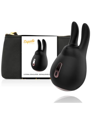 COQUETTE TOYS - STIMOLATORE CLITORIALE NERO/ORO