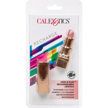 CALIFORNIA EXOTICS - BALA ROSSETTO RICARICABILE HIDE  PLAY ROSA TENERO