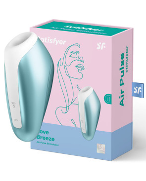 SATISFYER - LOVE BREEZE SUCCIONADOR BLU GHIACCIO