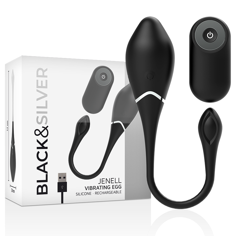 BLACKSILVER - UOVO VIBRANTE RICARICABILE JENELL