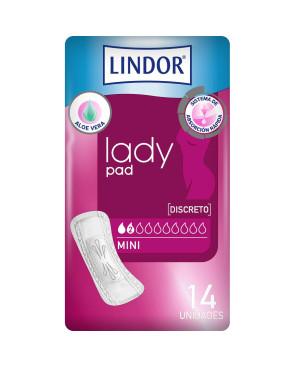 Assorbenti da incontinenza Lindor Lady Pad Mini 14 Unità