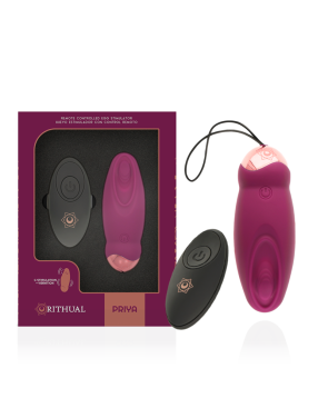 RITHUAL - PRIYA EGG TELECOMANDO G-SPOT + VIBRAZIONE