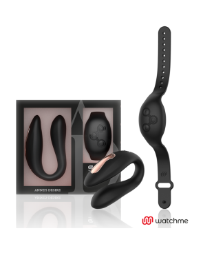 ANNE'S DESIRE - DUAL PLEASURE TECNOLOG A WATCHME NERO