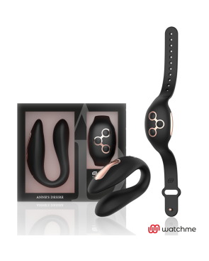 ANNE'S DESIRE - DUAL PLEASURE TECNOLOG A WATCHME NERO/ORO