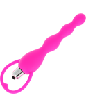 OHMAMA - STIMOLATORE ANALE CON VIBRAZIONE FUCSIA