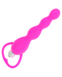 OHMAMA - STIMOLATORE ANALE CON VIBRAZIONE FUCSIA