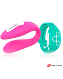 WEARWATCH - VIBRATORE WATCHME A DOPPIA TECNOLOGIA FUCSIA / ACQUA DI MARE