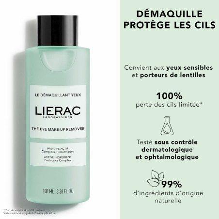 Struccante per Occhi Lierac LIERAC DÉMAQUILLANT 100 ml