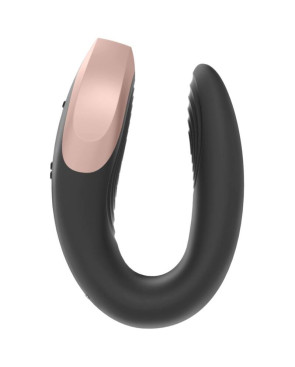 SATISFYER - VIBRATORE DOUBLE LOVE PARTNER DI LUSSO NERO