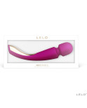 LELO - MASSAGGIATORE SMART WAND MEDIUM 2 ROSA PROFONDA