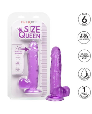 CALIFORNIA EXOTICS - DILDO REGINA TAGLIA VIOLA 15.3 CM