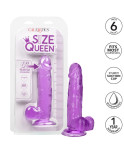 CALIFORNIA EXOTICS - DILDO REGINA TAGLIA VIOLA 15.3 CM